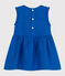 Babies' sleeveless linen dress PORCELANA blue
