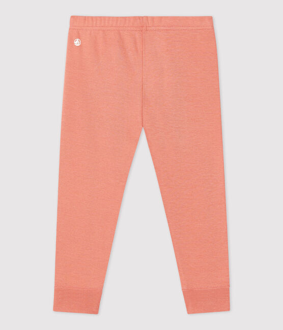 Babies' Organic Cotton Leggings PAPAYE pink