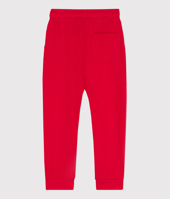 Boys' Fleece Jogging Bottoms PEPS red