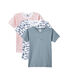 Set of 3 boys' short-sleeved t-shirts