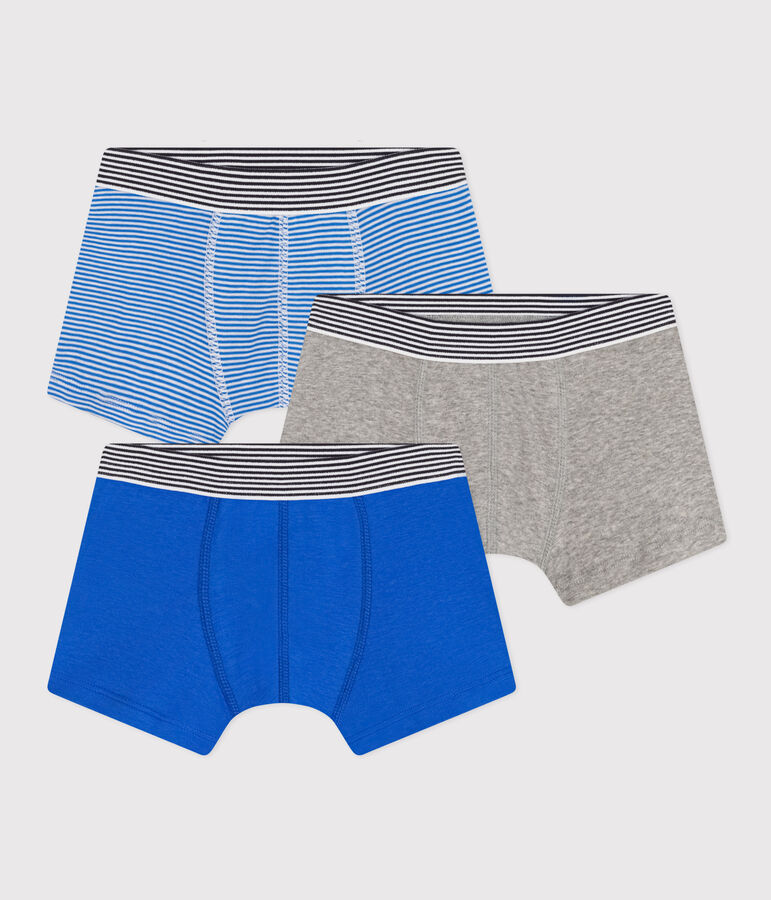 Children's Cotton Boxers - 3-Pack multicolor