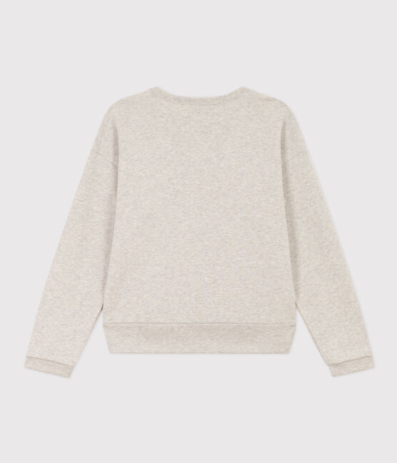 Women's Fleece Sweatshirt BELUGA CHINE grey