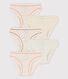 Girls' Mini Hearts Cotton Briefs - 5-Pack
