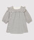 Baby Girls' Striped Organic Cotton Dress