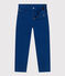 Boys' Straight-Fit Coloured Denim Trousers INCOGNITO blue