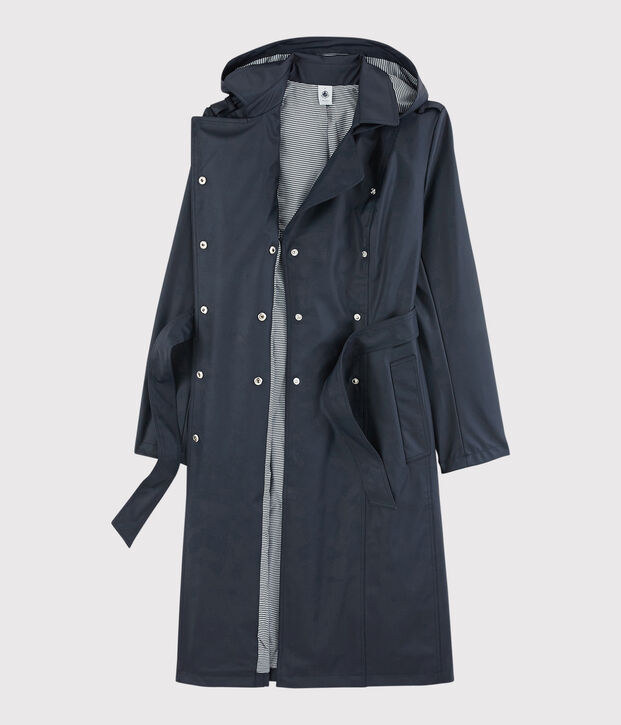 Women's Hooded Trench Coat SMOKING