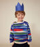 Boys' fleece sweatshirt AVALANCHE red/AURORA
