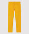 Boys' Slim-Fit Serge Trousers BOUDOR yellow
