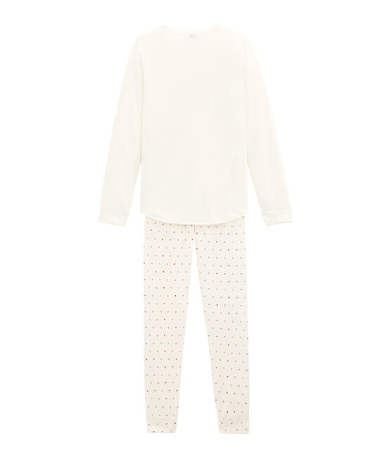 Girl's pyjamas MARSHMALLOW white/MULTICO white