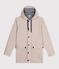 Iconic raincoat for men or women Ecru