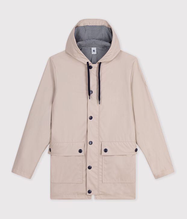 Iconic raincoat for men or women Ecru