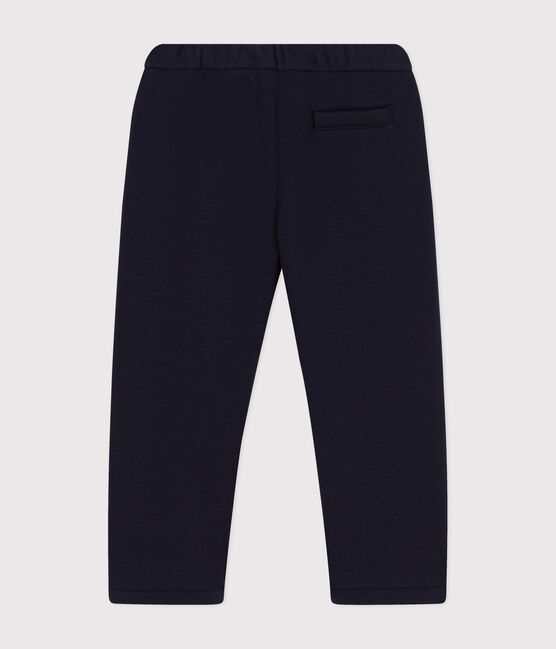 Boys' warm trousers SMOKING blue