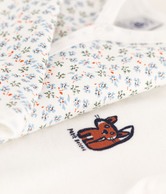 Babies' Floral Cotton Sleepsuits - 2-Pack variante 1