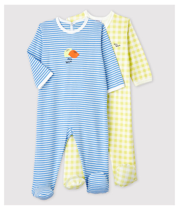 Cotton Sleepsuits - 2-Pack multicolor