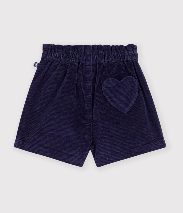 Babies' plain corduroy shorts SOIR