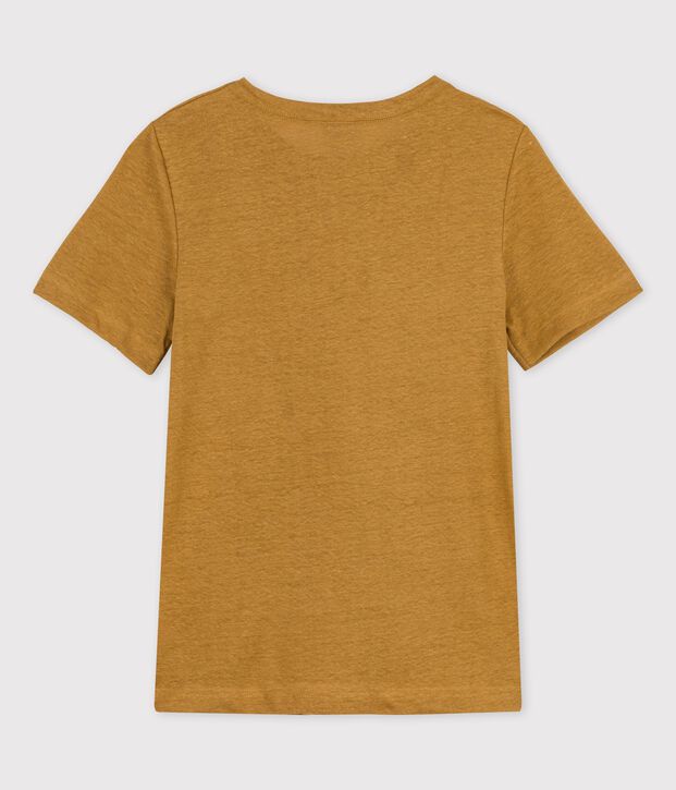 Women's Iconic Linen T-Shirt yellow