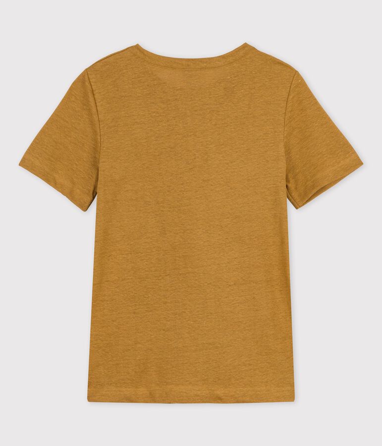 Women's Iconic Linen T-Shirt yellow