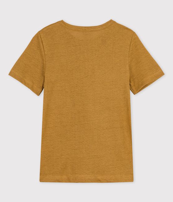 Women's Iconic Linen T-Shirt ISTRE yellow
