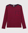 Women's stripy T-shirt SMOKING blue/TERKUIT red