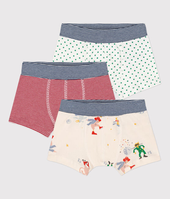 Boys' Cotton Boxers + Glow-In-The-Dark Pair - 3-Pack variante 1