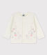Baby Girls' Cotton and Linen Blend Knit Cardigan