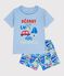 Children's short car print cotton pyjamas FLO /MULTICO