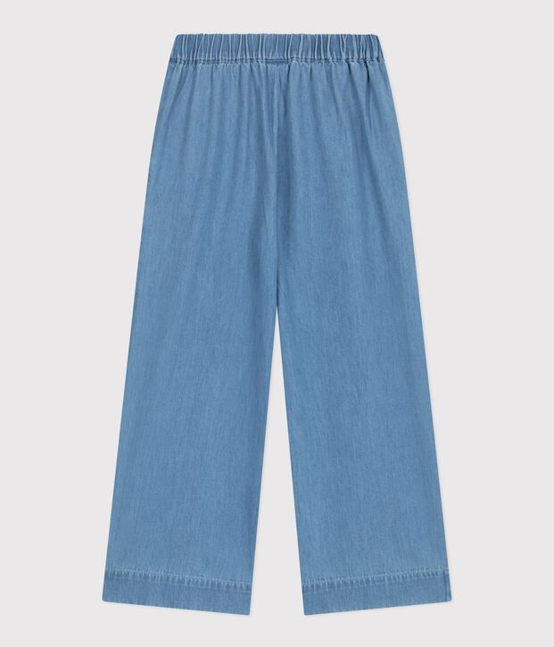 Children's denim trousers blue