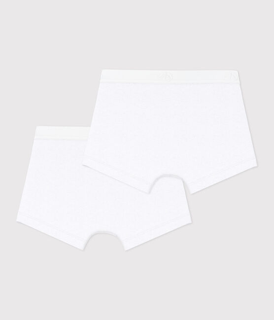 Boys' White Boxer Shorts - 2-Pack variante 1