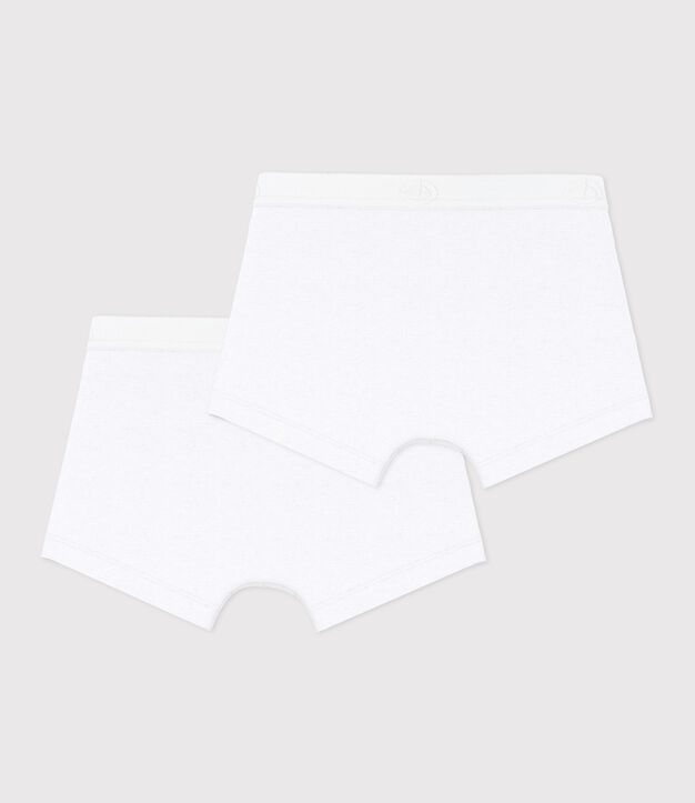 Pack of plain cotton boxers for kids multicolor