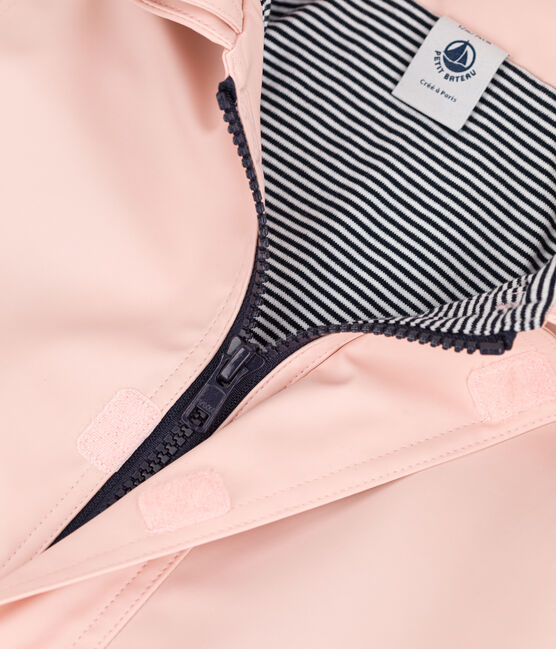 BABIES' ICONIC RAINCOAT SALINE pink