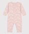 Babies' Patterned Footless Cotton Pyjamas SALINE /MARSHMALLOW