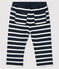 Baby boy's sailor trousers SMOKING blue/MARSHMALLOW white
