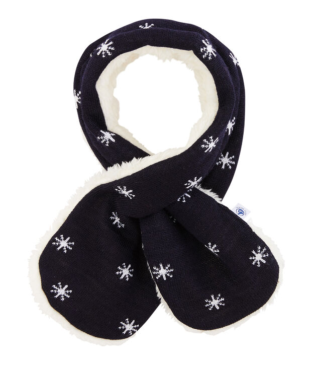 Baby Boys' Sherpa-Lined Scarf SMOKING