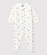Babies' Floral Organic Cotton Sleepsuit