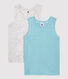 Boys' Organic Cotton Vests - 2-Pack