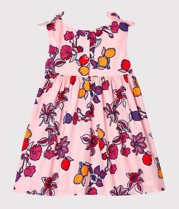 Baby Girls' Print Sleeveless Dress pink/multicolor