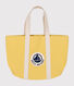 Plain cotton beach bag