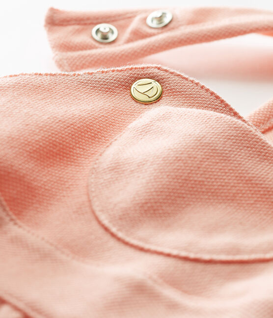 Baby girls' piqué short dungarees ROSAKO CN