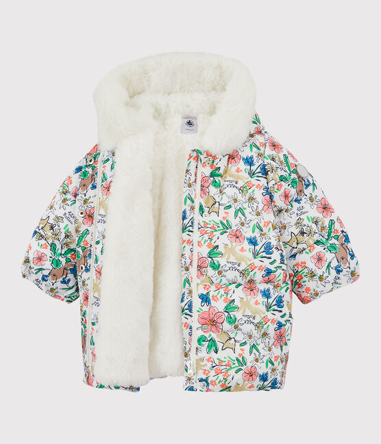 Babies' Quilted Jacket MARSHMALLOW white/MULTICO white
