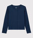 Women's Plain Linen and Cotton Blend Cardigan