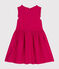 Girls' Sleeveless Linen Dress DELHI pink