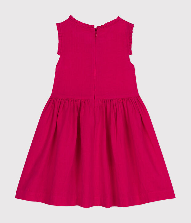 Girls' Sleeveless Linen Dress DELHI