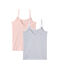 Little girl's strap vest duo variante 1