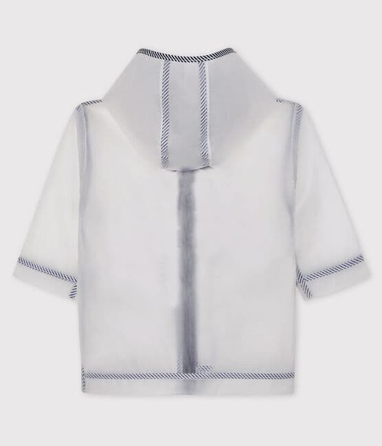 Unisex transparent waxed coat for babies TRANSLUCIDE