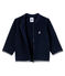 Baby Boys' Quilted Tube Knit Cardigan SMOKING CN blue