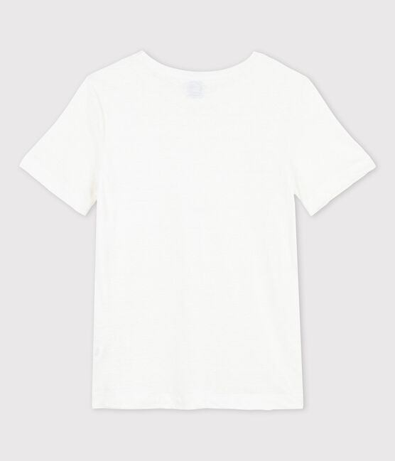 Women's Iconic Linen T-Shirt ECUME white