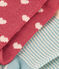 Babies' Cotton Jersey Heart Patterned Socks - 2-Pack variante 2