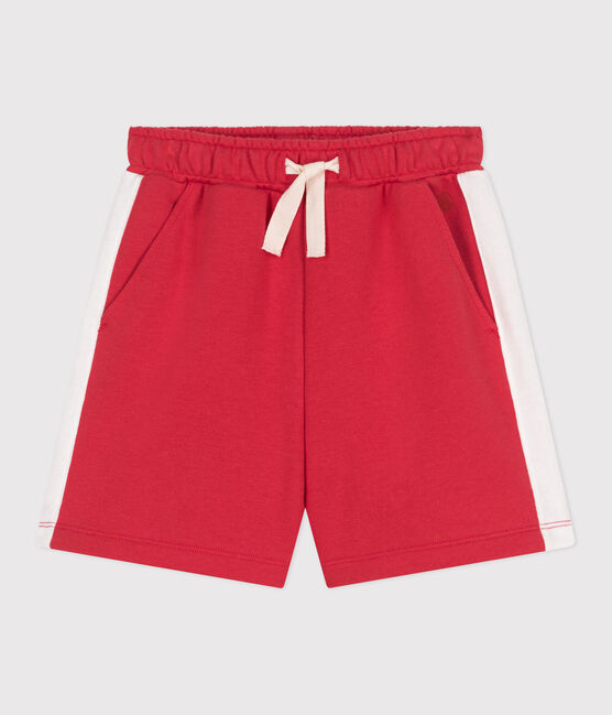Children's plain cotton Bermuda shorts SPI