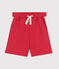Children's plain cotton Bermuda shorts SPI