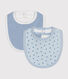 Babies' cotton bibs - 2-Pack